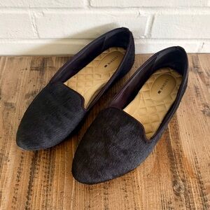 Birdies Blackbird Loafers in Black Calf Hair, SZ 7.5 GUC